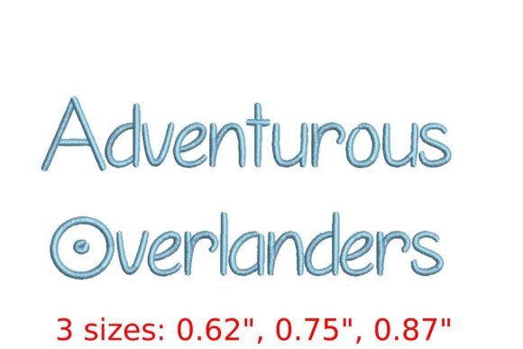 Adventurous Overlanders Embroidery Review