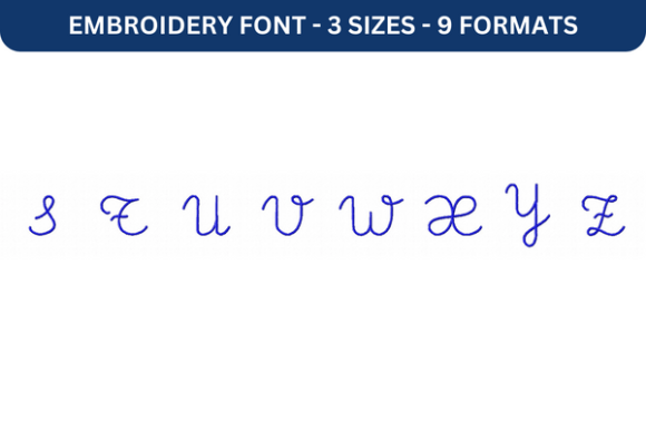 Little Days Font Upper S to Z Review