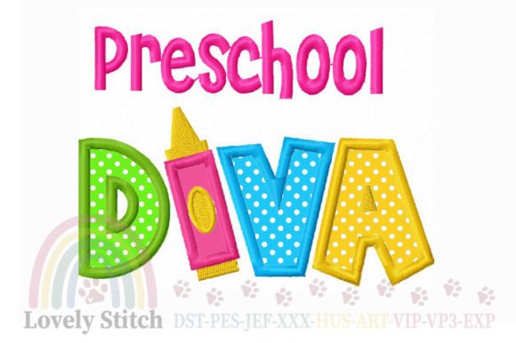 Preschool Diva Embroidery Review