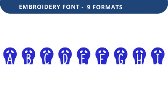Skulls and Kitties Font Lowercase a to I Review